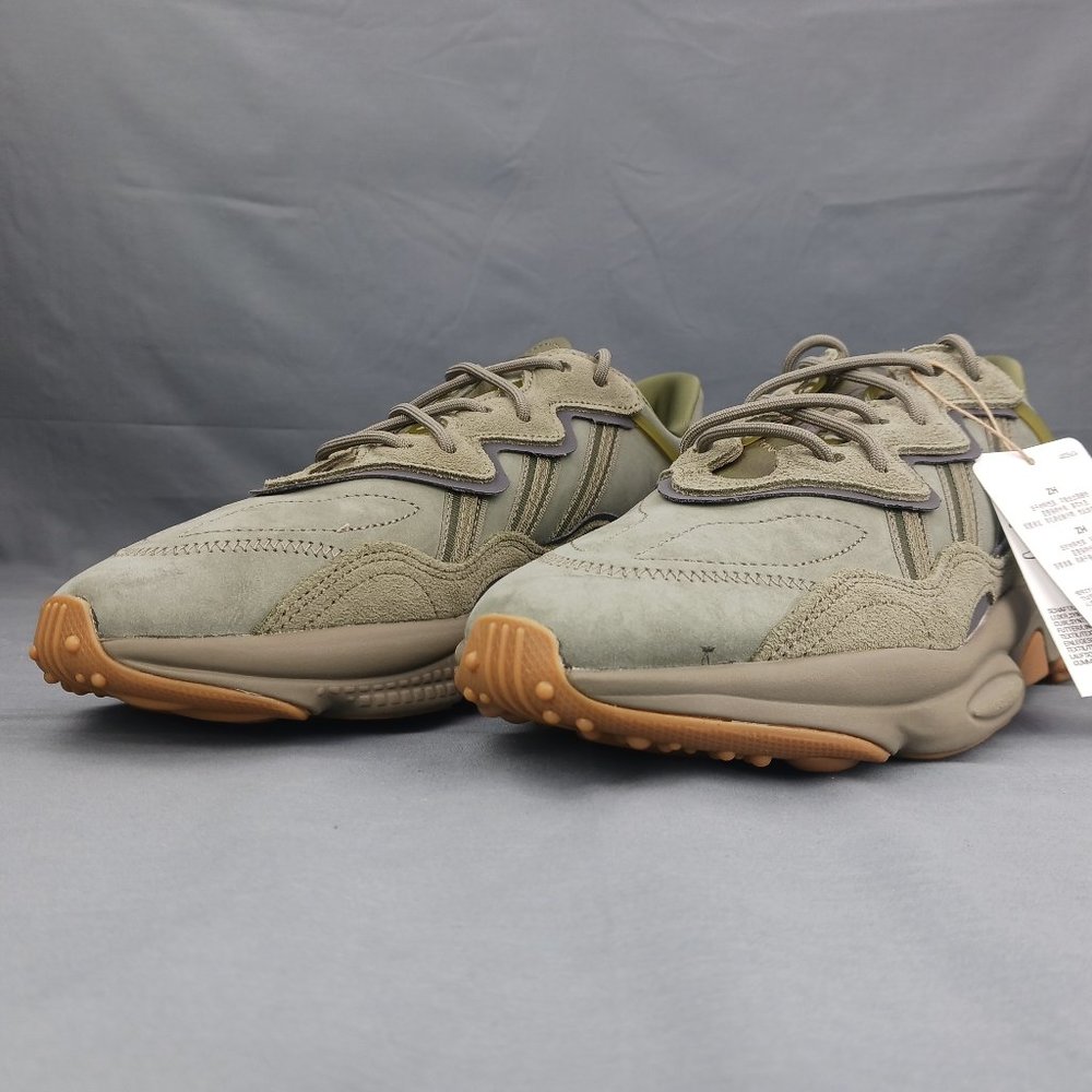 adidas Originals Ozweego Men's Sneakers Trace Cargo Green EE6461 Sizes 10-12 - Picture 2 of 11